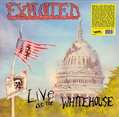 THE EXPLOITED “Live at the Whitehouse” UK Punk RADIATION LP (Orange Vinyl)