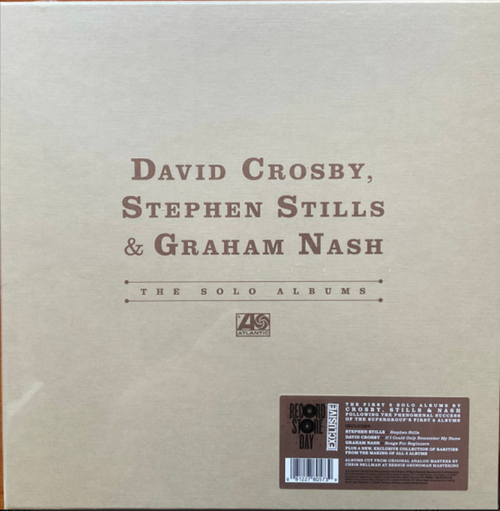 Crosby, Stills, & Nash – The Solo Albums 4LP Box Set SEALED RSD 2026