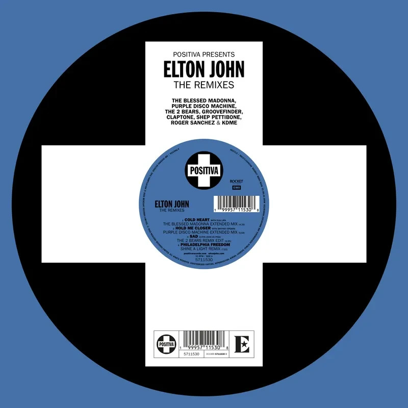 RECORD STORE DAY 2026 ELTON JOHN / POSITIVA PRESENTS: ELTON JOHN – THE REMIXES