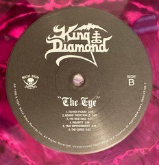 King Diamond – The Eye (PURPLE BLACK MARBLE VINYL LP METAL BLADE 039842515212 20