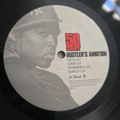 50 Cent Vinyl Window Shopper Promo 12″ Record Hustlers Ambition Get Rich G Unit