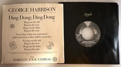 George Harrison / Ding Dong; Ding Dong / 1974 Apple 45 w/ Picture Sleeve / NM