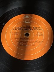 The Edgar Winter Group ‎– They Only Come Out At Night – 1973 Vinyl LP – VG