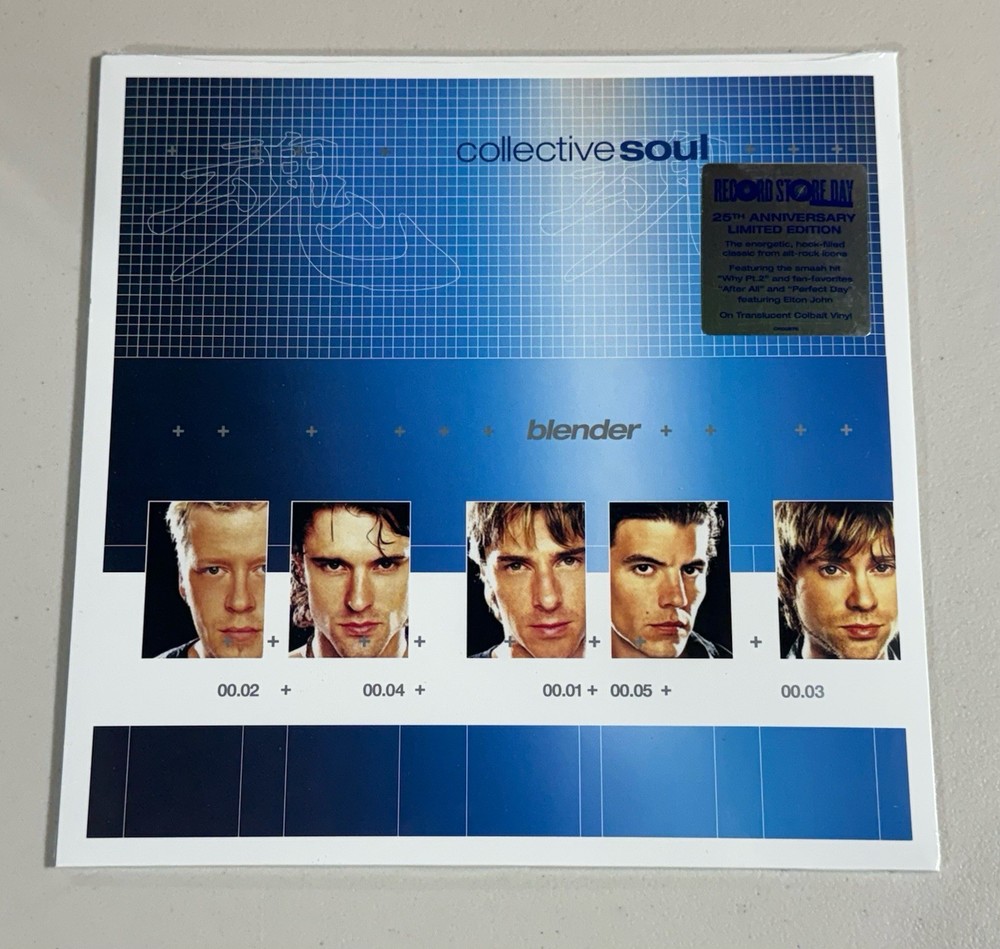 Collective Soul – Blender RSD 2025 Cobalt Blue Colored Vinyl NEW