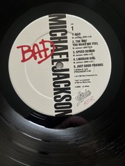 MICHAEL JACKSON BAD (1987) First Press OE40600 With OG Sleeve TOP COPY is EX!