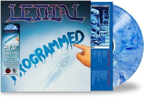 Lethal – Programmed (BLUE MARBLE VINYL) – METAL *NEW/COLOR*