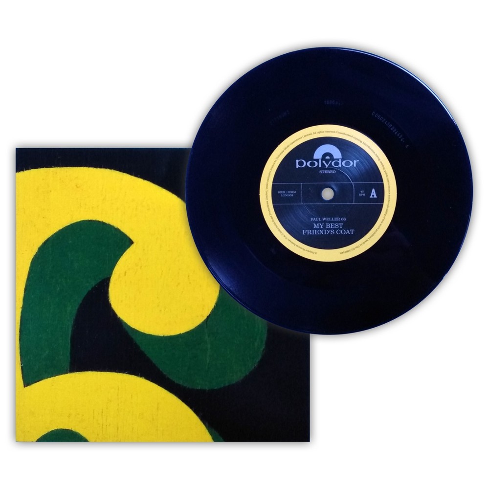 PAUL WELLER: Rise Up Singing / My Best Friend’s Coat 7″ Vinyl Single 66 The Jam