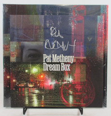 12×12″ Pat Metheny SIGNED Poster+ “Dream Box” 2-LP PAT METHENY Sealed Vinyl 2023