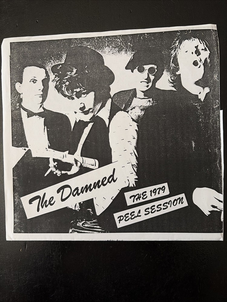 THE DAMNED-The 1979 Peel Session. Orange Swirl Vinyl 7 Inch
