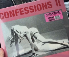 MADONNA CONFESSIONS II EXCLUSIVE LIMITED EDITION BABY PINK VINYL LP NEW SEALED
