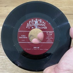 THE PAC-KEYS Stone Fox 45 HOLLYWOOD VG++ Funk BREAKS Rare Soul