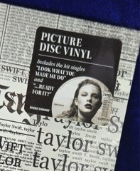 Taylor Swift reputation Picture Disc Vinyl Record Big Machine Records