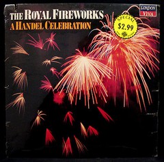 HANDEL-THE ROYAL FIREWORKS Fully Sealed Album-LONDON RECORDS #414018-1 LV