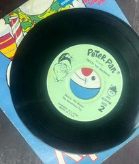 Frosty the Snowman 45rpm Vinyl Record 1980 Peter Pan Records 2612 Jingle Bells