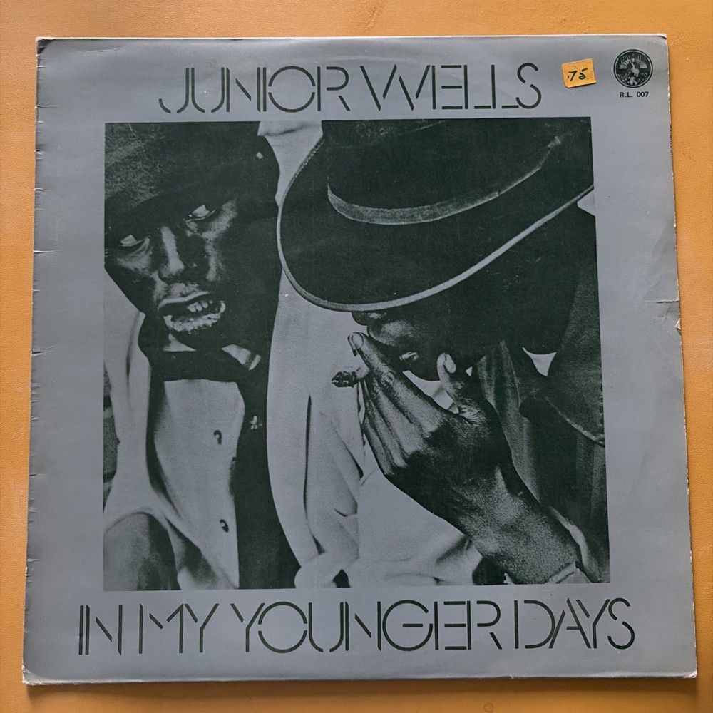 Junior Wells – In My Younger Days – 1972 First Press NM/VG+