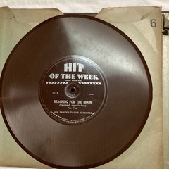 Hit of the Week 78 RPM Record Lot Jazz Big Band Swing Singles w/ Paper Sleeves