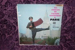 BORIS ALEXANDROV les choeurs de l’armee sovietique France 12″ 1963 LP EX+/VG++