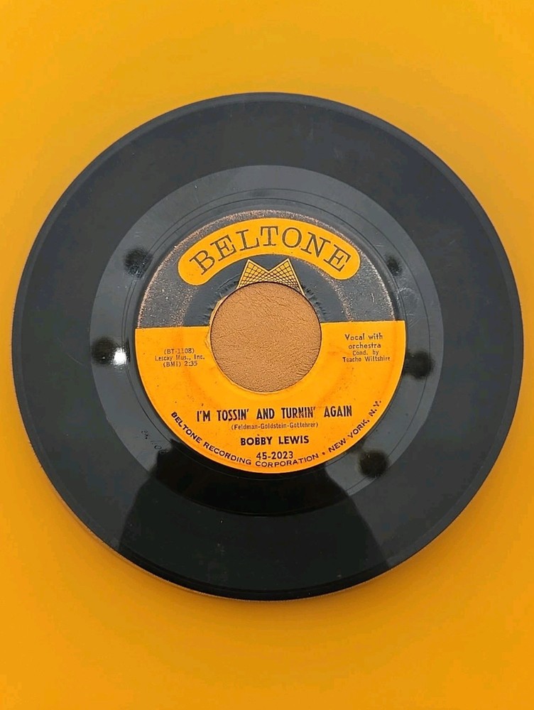 🔥 Bobby Lewis – I’m Tossin’ And Turnin’ Again / Nothin’ But The Blues 45 RPM