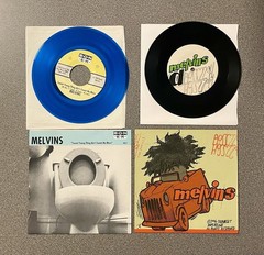 MELVINS GIGANTIC 50+ EP 7” DISCOGRAPHY LOT KING BUZZO COLOR VINYL – Nirvana KBD
