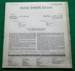 Joseph Haydn – Sinfonia N° 44 In Mi Min. / Sinfonia N° 49 In Fa Min. – Rifi (LP)