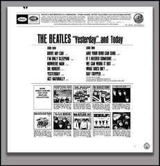Beatles 1- MONO Butcher and 1-MONO Trunk Paste Over – Vinyl Not The Beatles