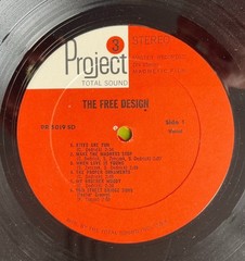 THE FREE DESIGN 1967 LP KITES ARE FUN Stereo Special DJ RECORD sunshine pop