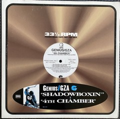 Genius/GZA Shadowboxin’ & 4th Chamber Geffen Promo 12″ Single 1996 Wu Tang Clan