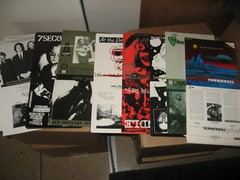 (3) Punk Rock 1990s-2000s 7″ Record 45rpm Sleeve Posters Metal Indie New ART