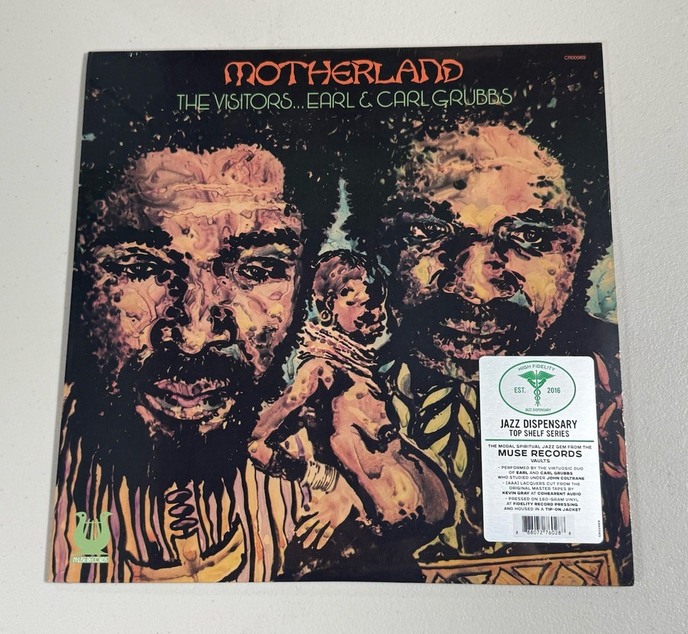 The Visitors – Motherland Jazz Dispensary 180 Gram Vinyl NEW Earl & Carl Grubbs