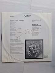 “SCARLET” 1985 PHANTASM PRIVATE/INDIE LP HAIR/GLAM/HARD ROCK LYRICS