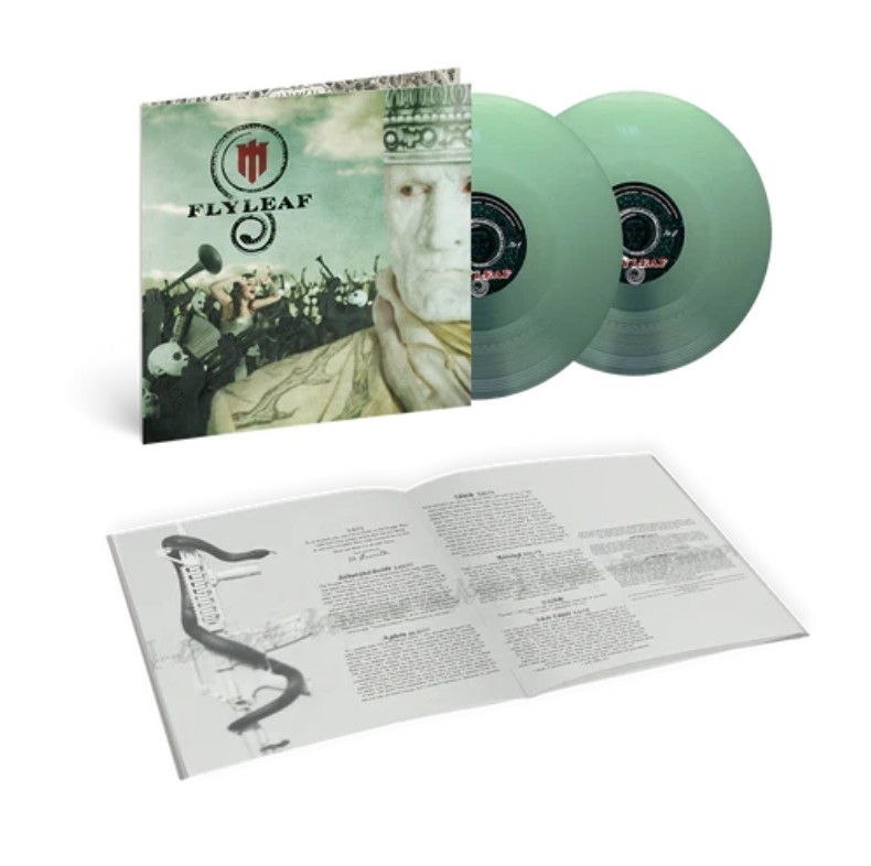 FLYLEAF Memento Mori +5 Bonus DELUXE/LIMITED Jade Green Vinyl 2 LP [NEW *Bumps]