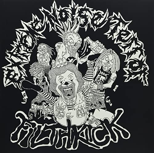 Extreme Noise Terror/ Filthkick In It For Life (Clear Vinyl) Records & LPs New