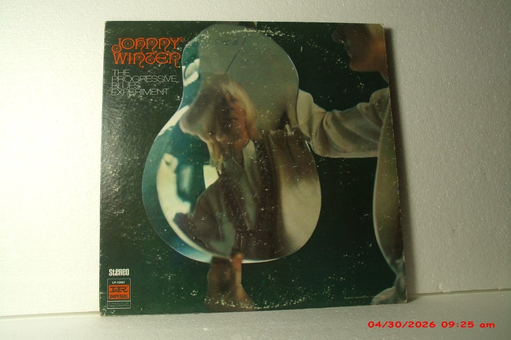 JOHNNY WINTER-(LP)-THE PROGESSIVE BLUES EXPERIMENT – “BAD LUCK AND TROUBLE”-1969
