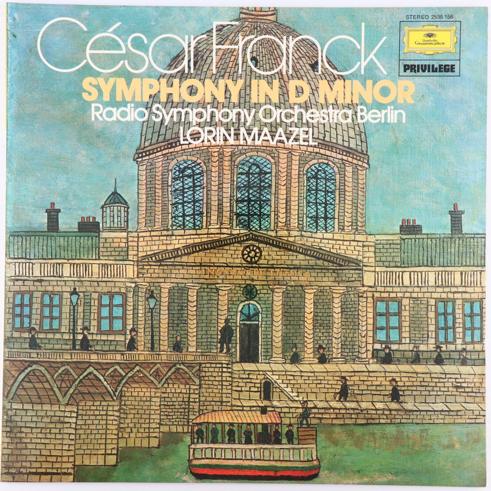Cesar Franck – Radio Symphony Orchestra Berlin – Symphony In D Minor LP 2535 156