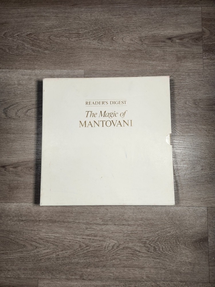 The Magic of Mantovani Vintage Reader Digest Dynagroove LP Vinyl White Box Set