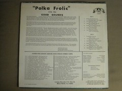 POLKA FROLIC WITH THE GOOD SOUNDS LP ORIG ’77 LE-MANS LPC-43 RARE GEM VG+