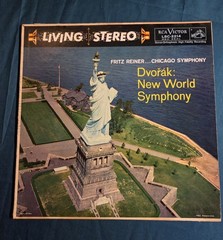 RCA Victor LSC-2214 lp Dvorak NEW WORLD SYMPHONY Reiner 6S/3S shaded dog STEREO