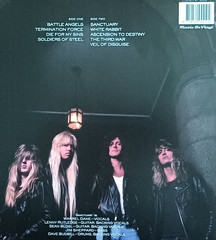 Sanctuary – Refuge Denied LP – NUMBERED & COLORED VINYL SEALED NEW METAL RECORD