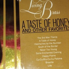 RCA Camden Living Brass A Taste of Honey 12″ Vinyl LP Stereo 1964 CAS-949