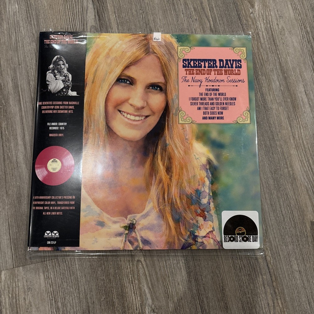 SKEETER DAVIS THE END OF THE WORLD Navy Hoedown Sessions RSD 2026 RSD Rare
