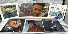 20 VTG COUNTRY LP VINYL RECORDS ALBUMS – HANK WILLIAMS JOHNNY CASH STATLER BROS