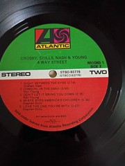 The Way Street by Stills & Nash Crosby (Vinyl, Atlantic USA)