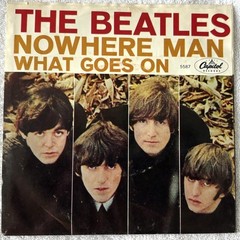 45 RECORD – THE BEATLES – NOWHERE MAN Cap 5587 Sctanton Press EX/EX