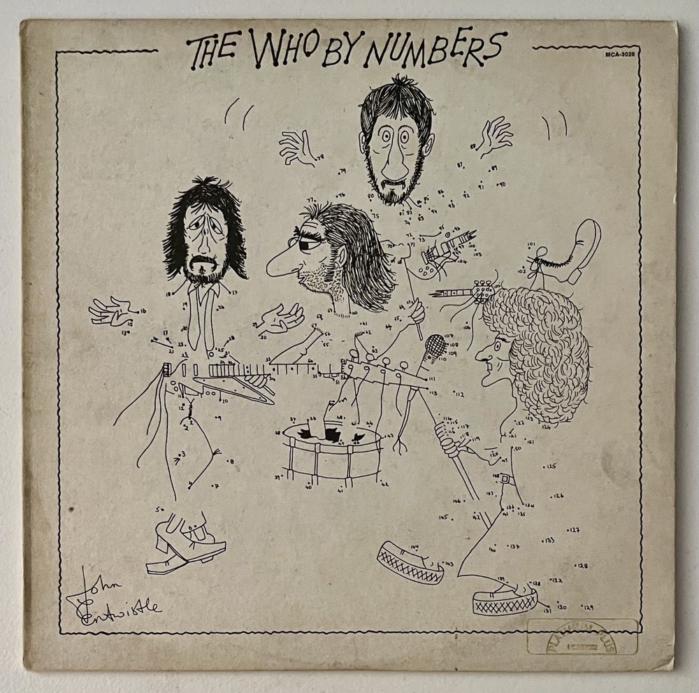 The Who – The Who By Numbers – 12” Vinyl LP (1980) MCA RECORDS – MCA 37002