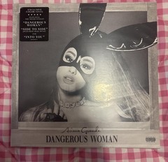 Ariana Grande Dangerous Woman 2x Vinyl LP 2019 Pressing Black & Purple Swirl