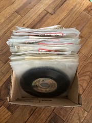 Lot of 58 Vintage 45 RPM 7″ Vinyl Records Pop Rock Soul Jazz R&B Various