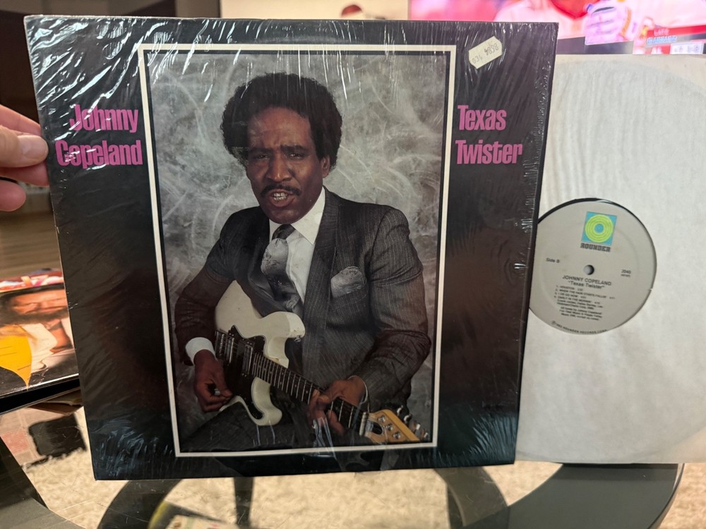 JOHNNY COPELAND TEXAS TWISTER UNPLAYED NM++ VINYL LP ROUNDER RARE BLUES SHRINK