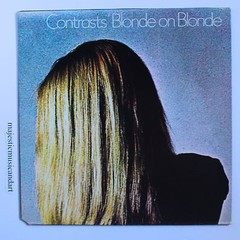 ORIGINAL COVER CONTRASTS BLONDE 1969 PSYCH MASTERPIECE VINYL LP CHEESECAKE