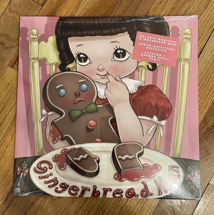 MELANIE MARTINEZ “Gingerbread Man” 12-inch Vinyl Single (Apple Red) ***SEALED***