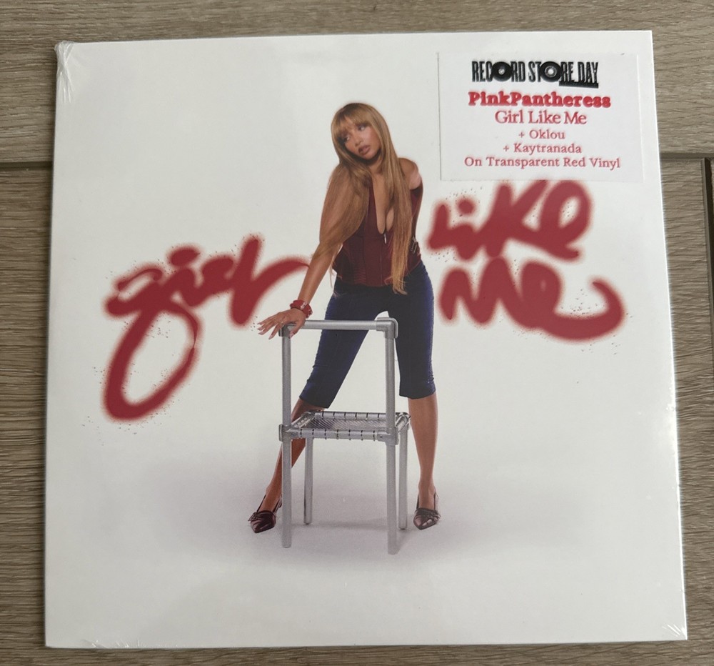 PINKPANTHRESS Girl Like Me SEALED limited edition 7″ single Red Vinyl RSD